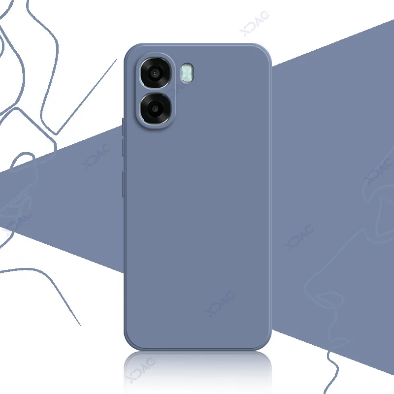 Silicone Phone Cases with Enhanced Camera Protection and Soft Microfiber Lining