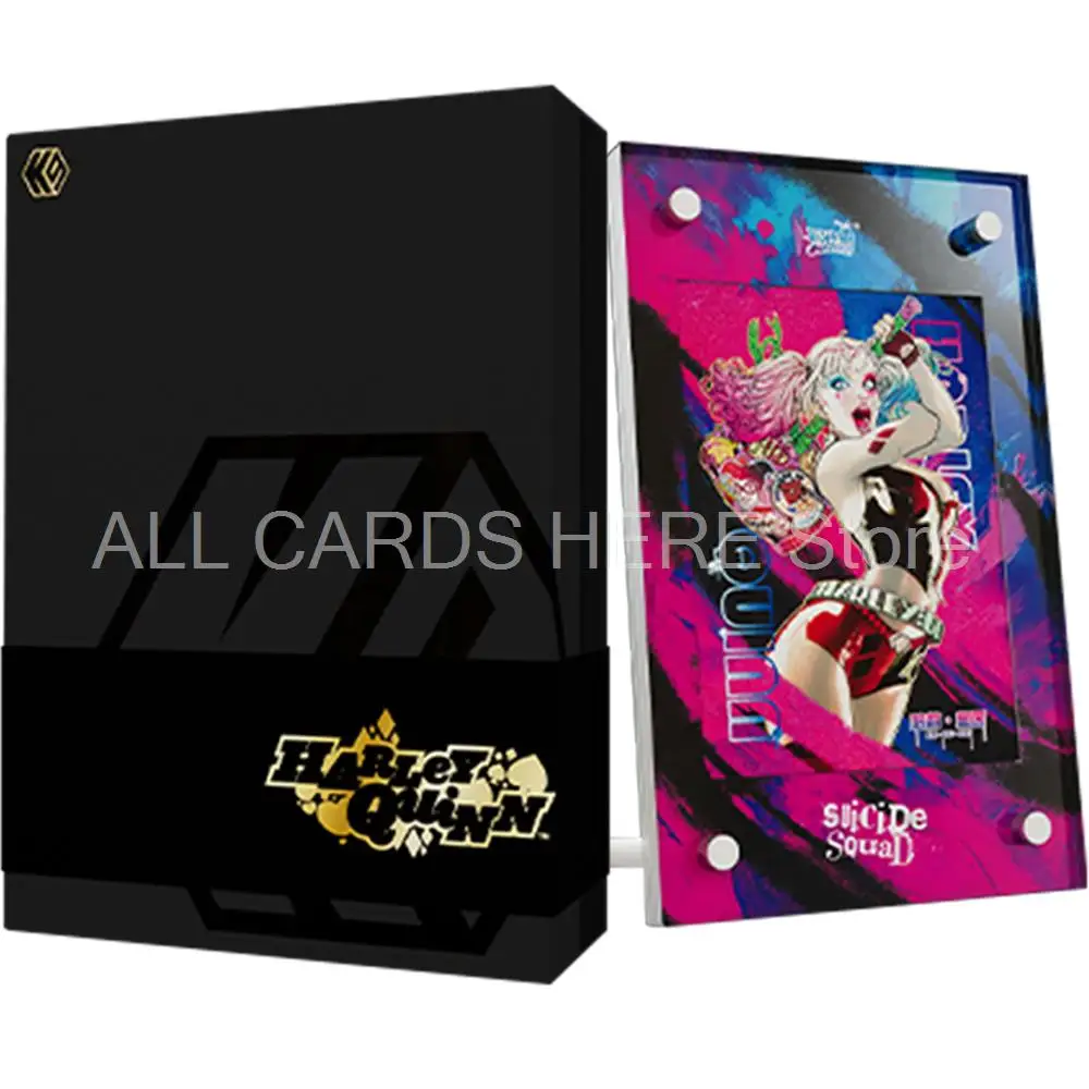 Harley Quinn Card For Children Disney 100 Frozen Princess Stitch Monsters University Star Wars Trading Card Marvel Spider-Man