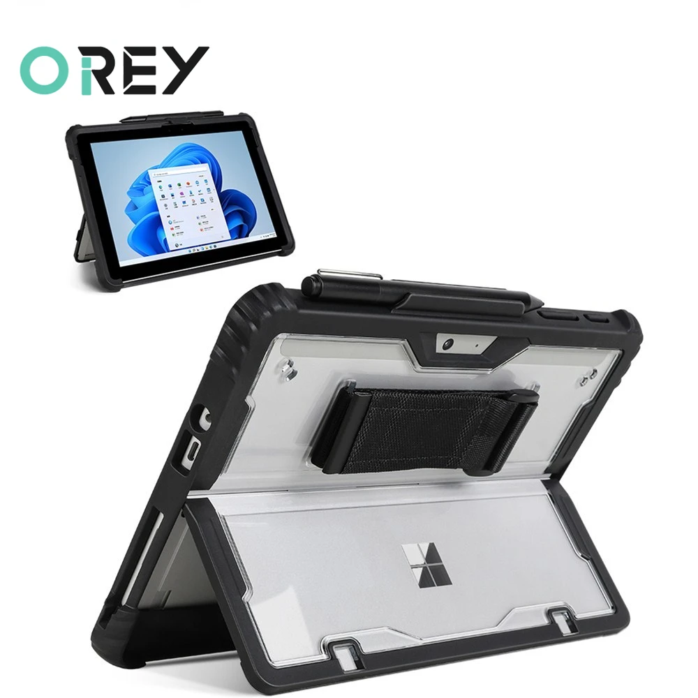 Per Microsoft Surface Pro 9 8 7 6 5 4 Lte Surface Go 1 2 3 Custodia Protettiva All-In-One Custodia Robusta Con Portapenne Magnetico