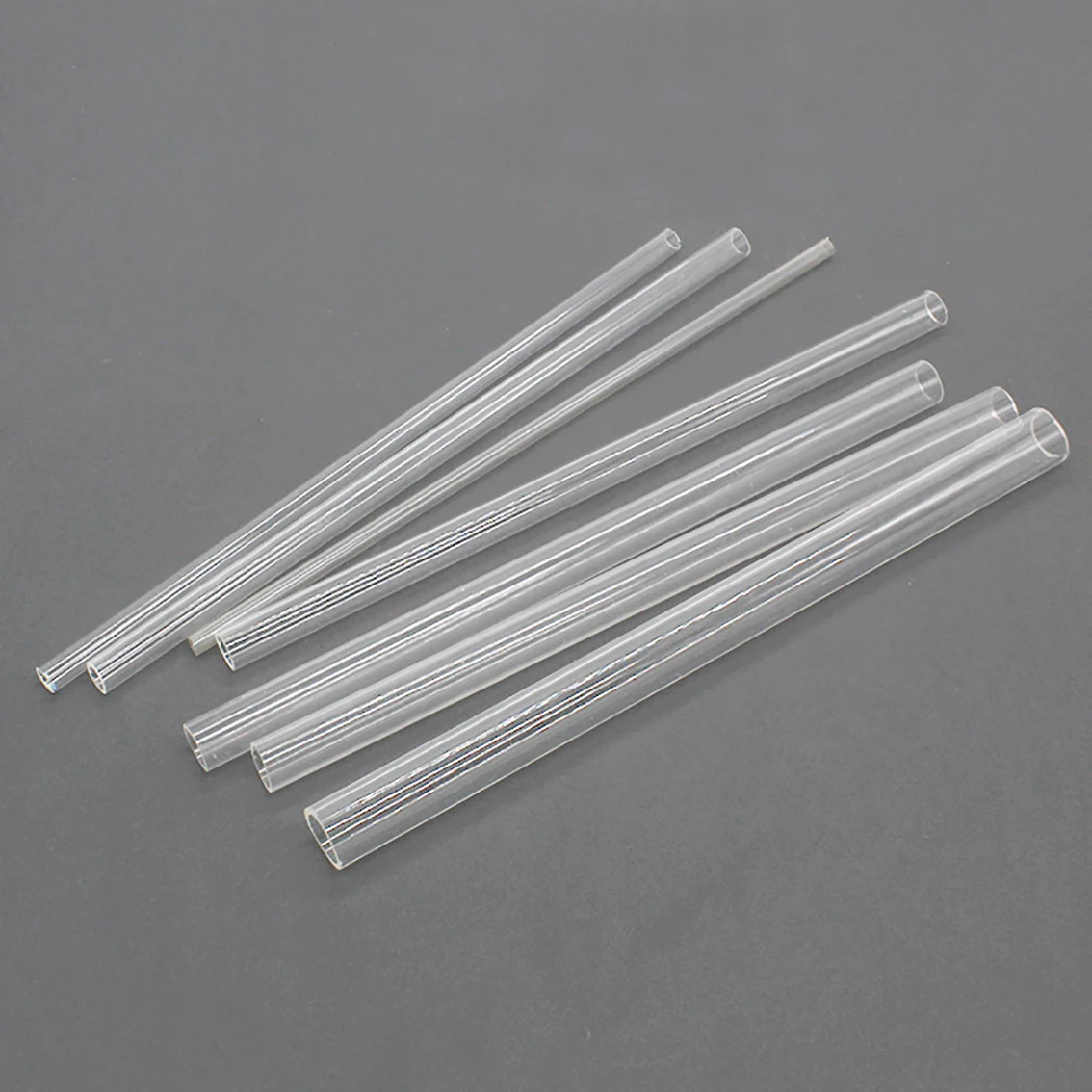 1Pcs Clear Hollow Round Tube OD 8-20mm Plastic Tube High Transparent DIY Handmade Model Accessories 250mm Length plastic tube