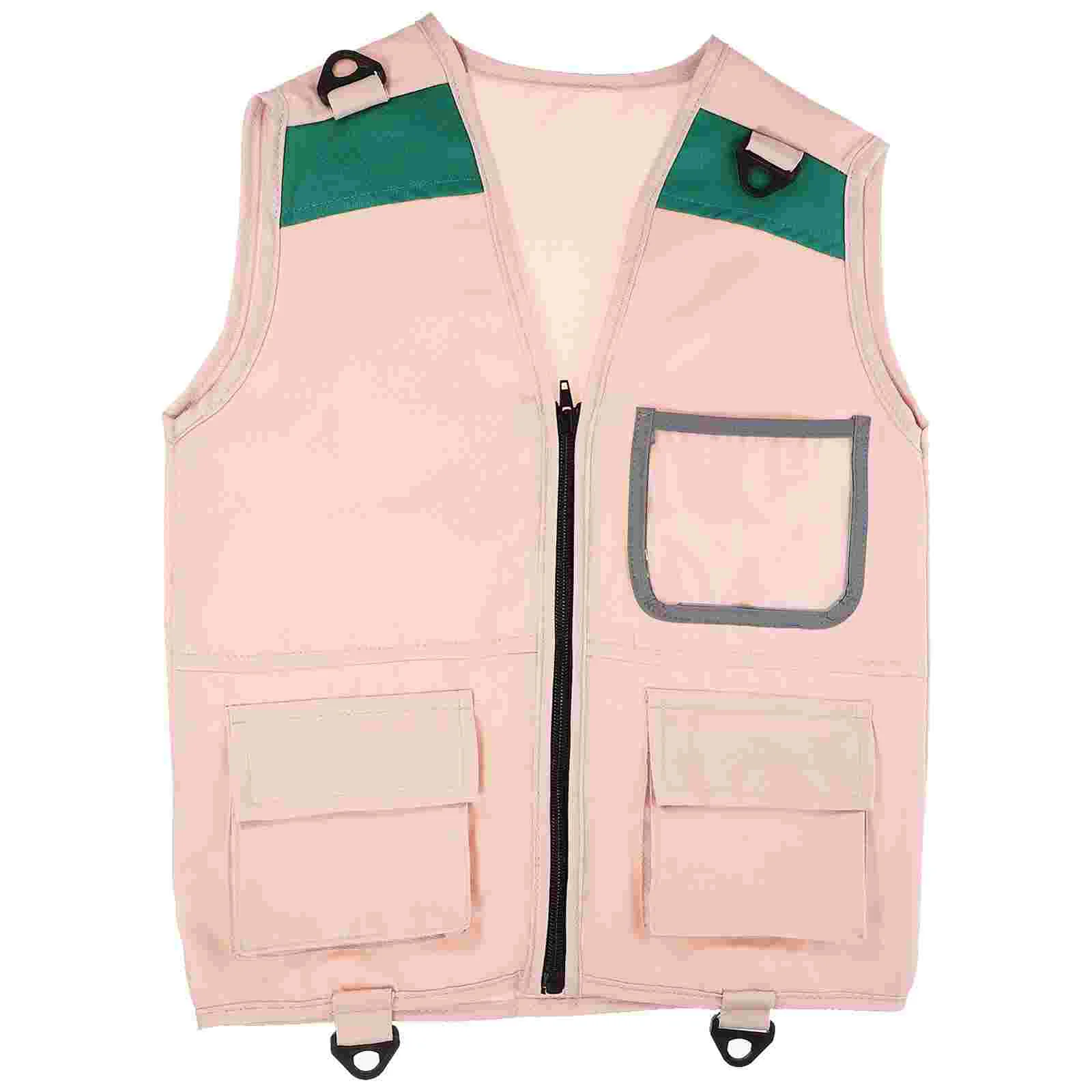 

Outdoor Adventure Vest Kids Exploration Explorer Children Clothing Costume Single