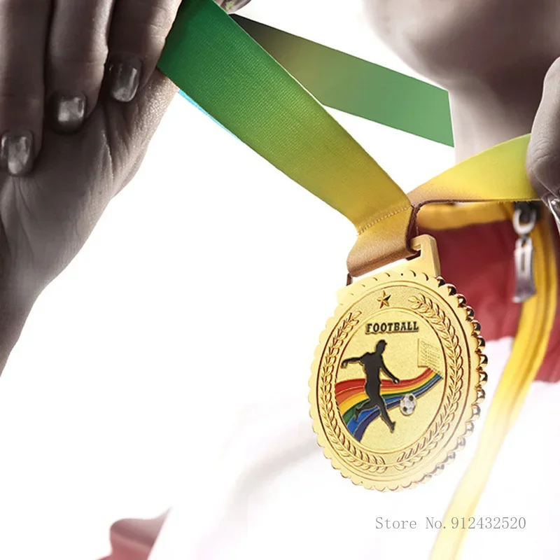Customized medal for table tennis, swimming, basketball, football, badminton, Marathon, gold, silver, bronze, creative souvenir