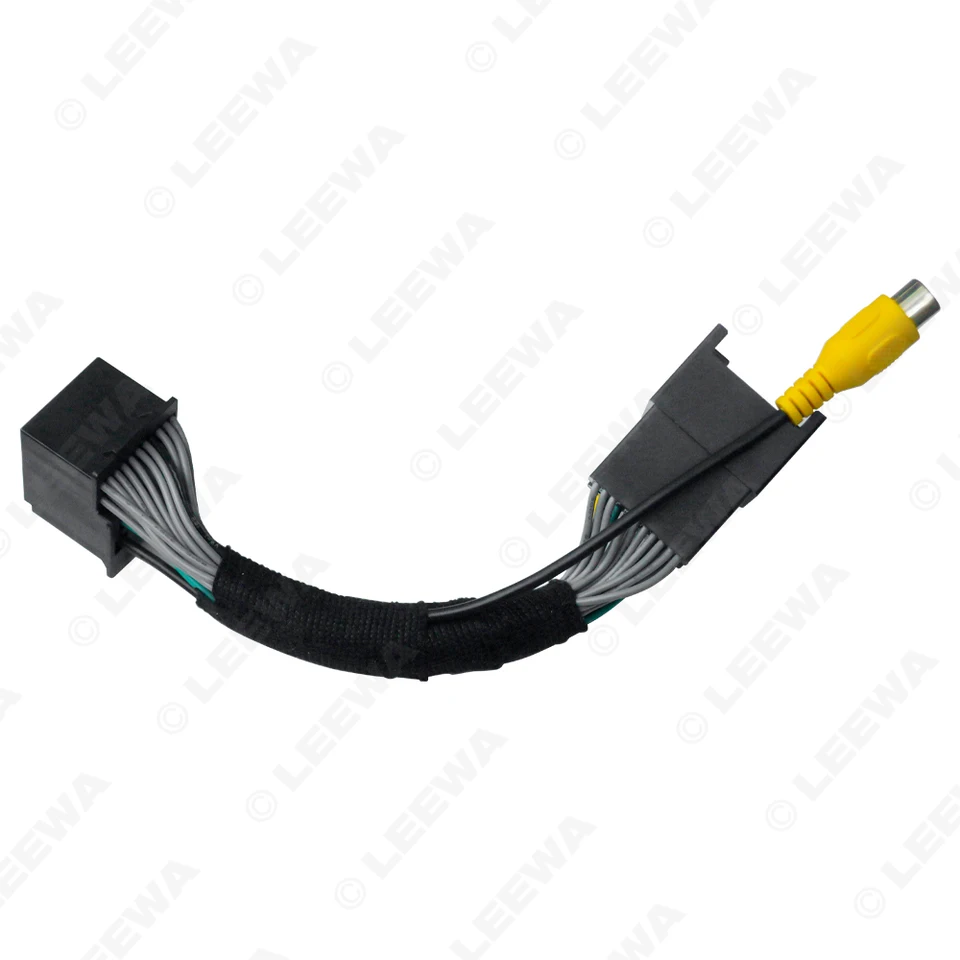 Auto Android Harnas Adapter KAN Bus Decoder 16 Pin Plug naar 24 Pin ACM Head Unit Connector Kabel voor Ford Focus MK3 Fiesta Mondeo  34
