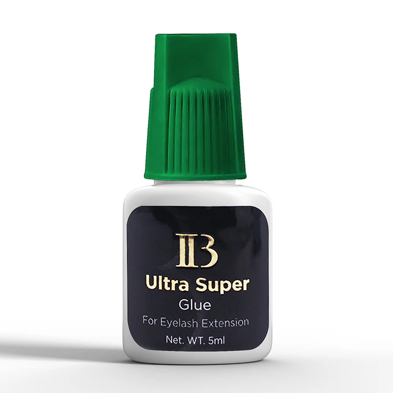Korea Original IB Ultra Super Glue for Eyelash Extensions 5ml Professional IB Green Cap Glue False Lash Adhesive Makeup Tools 2