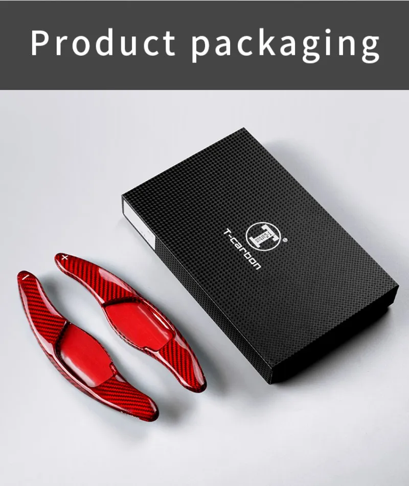 T-carbon Steering Wheel Paddle Shift For Toyota Reiz Camry Corolla Ralink Carbon Firber Styling Accessories Paddle Shifter