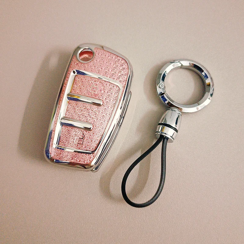 Premium Remote Flip Car Key Case Cover Fob