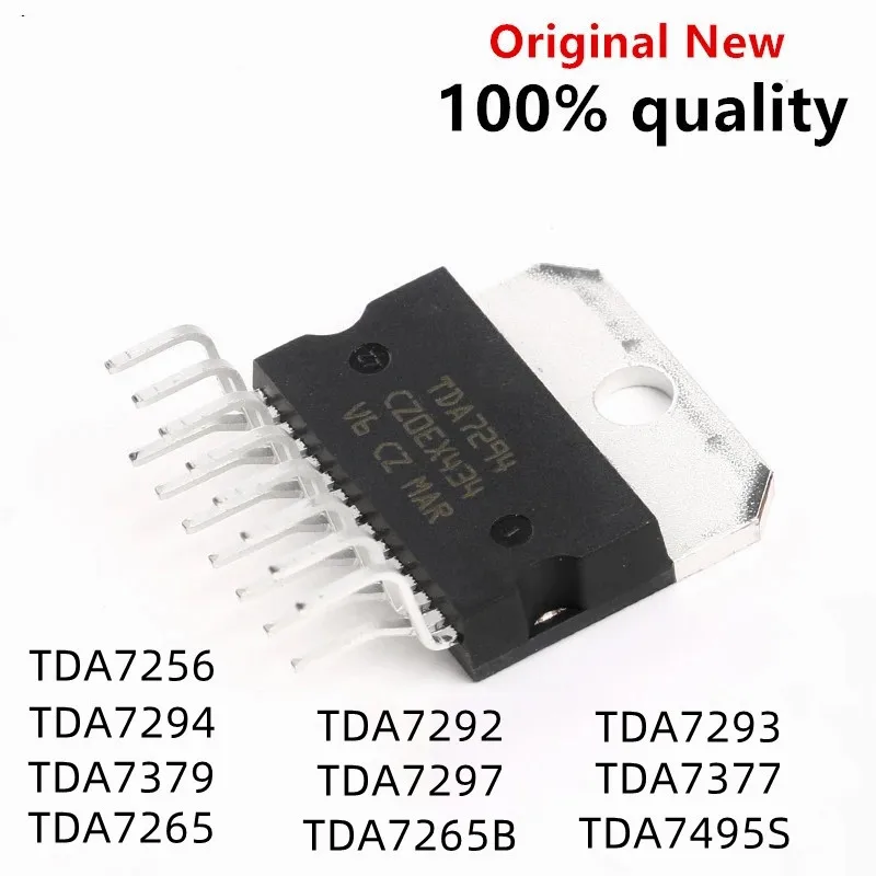 (5 Pezzi) 100% Nuovo Tda7256 Tda7292 Tda7293 Tda7294 Tda7297 Tda7377 Tda7379 Tda7265 Tda7265B Tda7495S Chipset