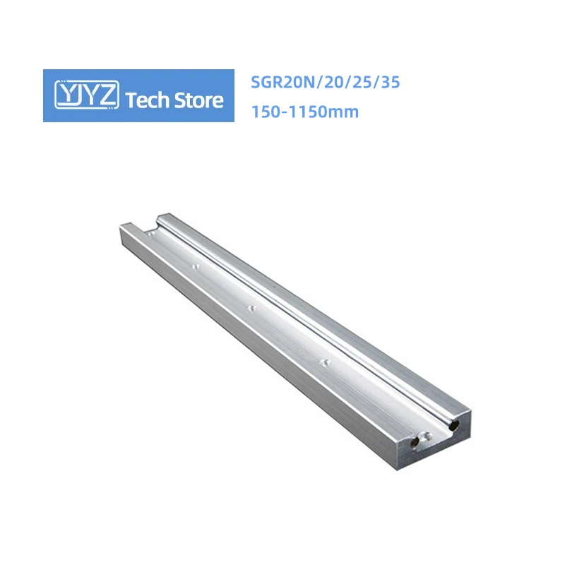 

1PC Built-In Dual-Axis Linear Guide SGR20N/20/ 25/35 Rail Guide Length 150mm-1150mm CNC Machines Parts Woodworking Track