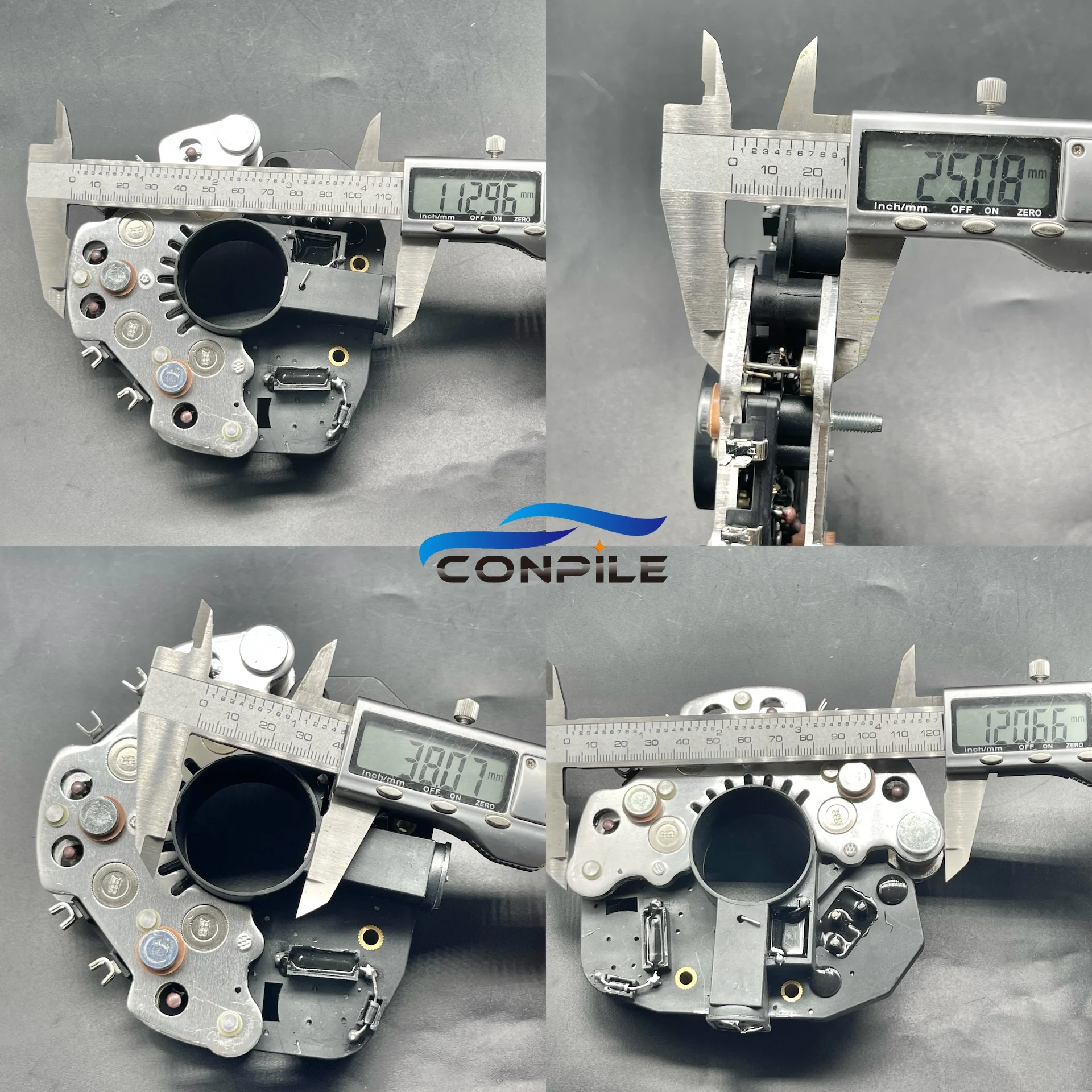 1pc for GWM Great Wall Haval H5 H3 Wingle 5 3 Diesel 2.5/2.8 Generator Regulator Carbon Brush Rectifier Bridge