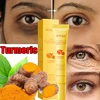 Turmeric Remove Dark Circles Eye Cream Eye Bags Removal Fade Fine Lines Anti-Puffiness Wrinkles Lift Firming Brighten Skin Care