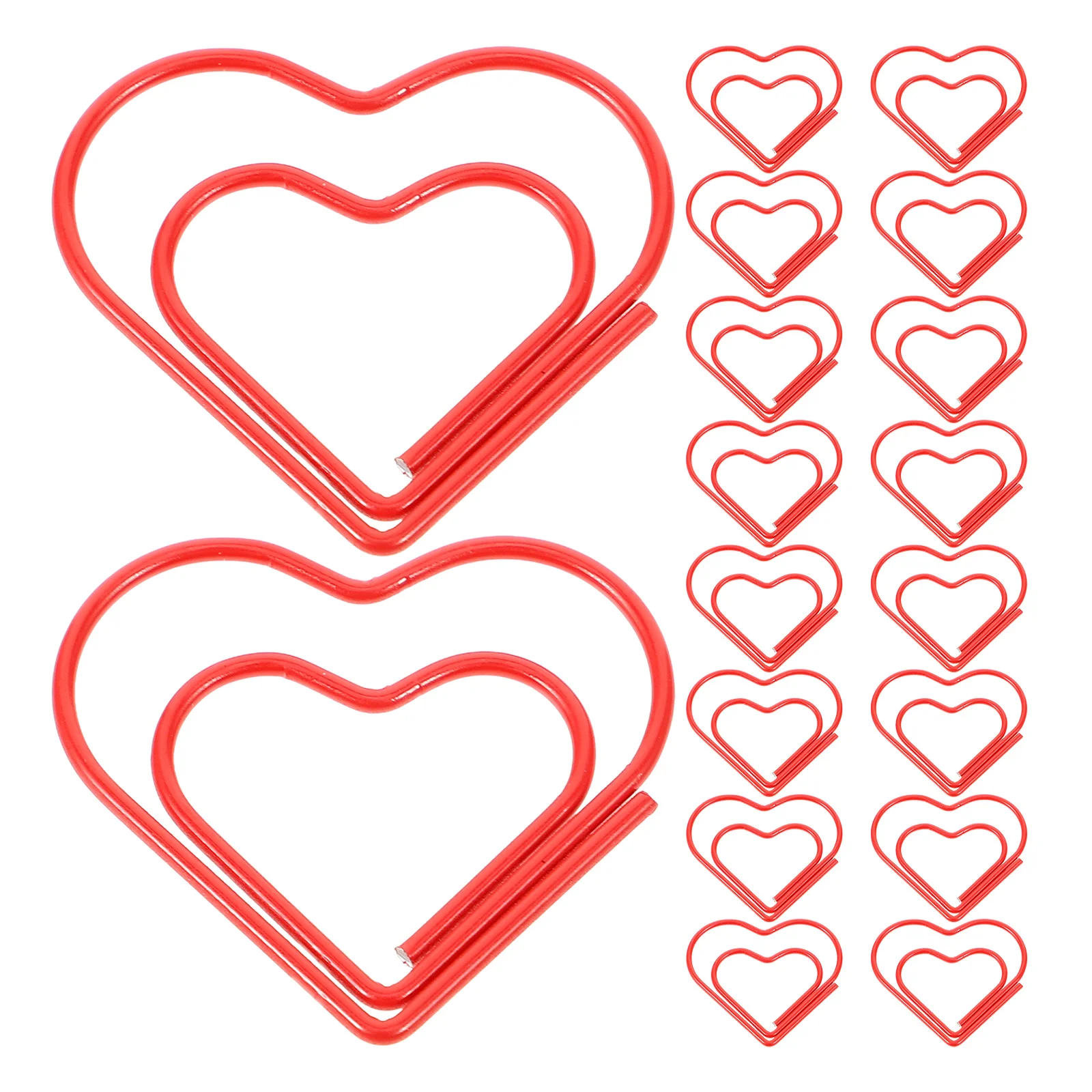 

Зажим для бумаги в форме сердца, зажим для маркировки, Закладка, штифт, канцелярские принадлежности, офисные аксессуары (красный)