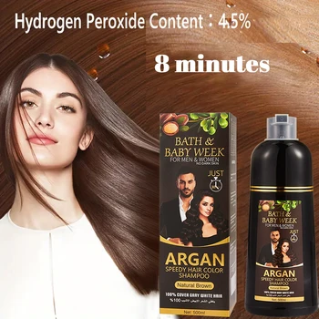 Thailandia Vietnam Medio Oriente Nero Marrone Shampoo per tintura rapida Trucco Colorazione a lunga durata Conservazione degli amanti Essenziale