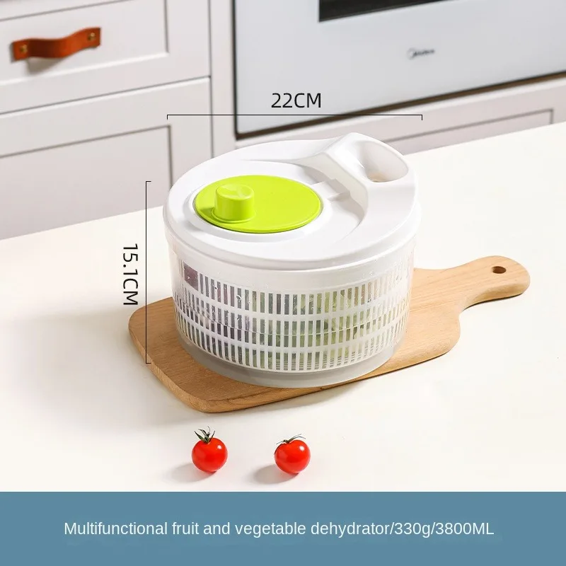 Vegetable Washer Dryer Drainer  Spinner Vegetable Fruit Dryer - Vegetable  Salad - Aliexpress