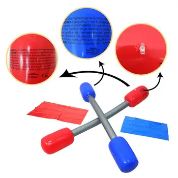 Inflatable Gladiator Jousting Yard Game Sticks Mats Kit Inflatable Gladiator Game Battle Outdoor Accessories For Boys Girls 4
