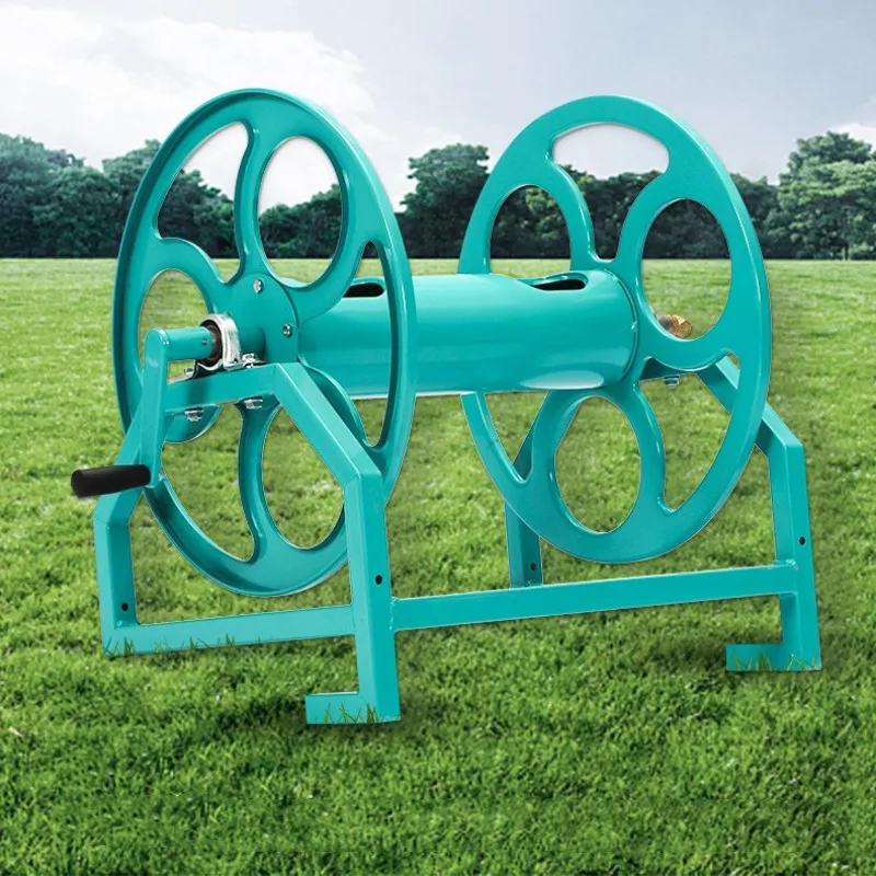 Metal-Garden-Hose-Reel-Agricultural-Dosing-Pipe-Collect-Frame-Heavy ...