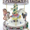 Carousel Music Box Christmas Gift Creative Resin Crafts Ornaments Hundred tone box 2