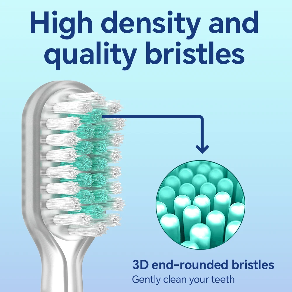 오랄비 전동 칫솔 진동 및 음파 교체용 브러시 헤드와 호환, 1000 100용 칫솔 헤드