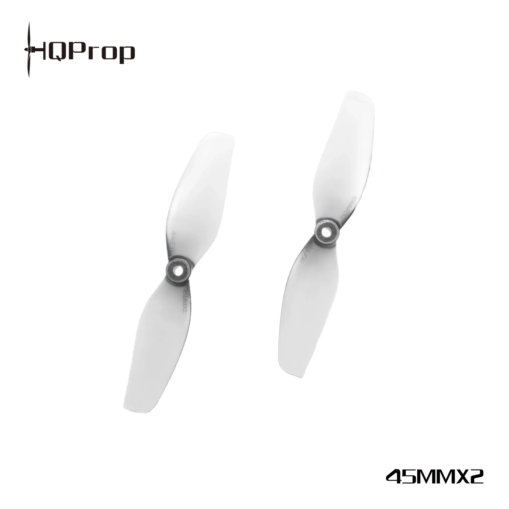 HQProp Whoop 45mm 1.8x1.4 Hélice Micro FPV (2CW+2CCW) Axe 1.5mm