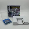 Pokemon Series Amarilla Azul Cristal Oro Verde Roja Plata ESP Version GBC Game in Box for 16 Bit Video Game Cartridge No Manual 6