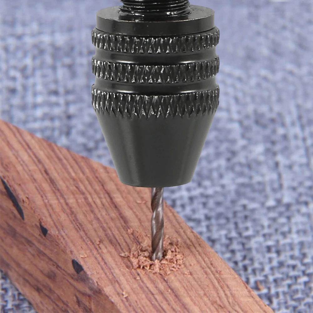 Hand Drill Set 49pcs 0.2-3.4mm Mini Aluminum Drill Bit Jewelry Craft Manual Woodworking Tools