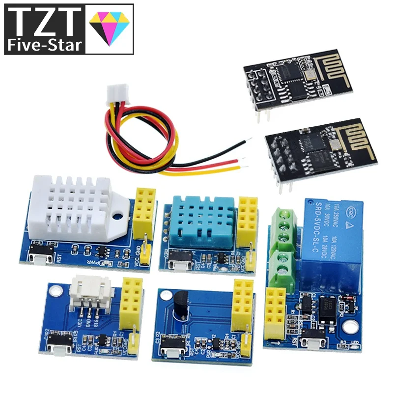 ESP8266 5V moduł przekaźnika WiFi DS18B20 DHT11 DHT22 kontroler RGB rzeczy inteligentny przełącznik domowy zdalny ESP-01S dla Arduino STM 5 ESP8266 5V moduł przekaźnika WiFi DS18B20 DHT11 DHT22 kontroler RGB rzeczy inteligentny przełącznik domowy zdalny ESP-01S dla Arduino STM - Image 5