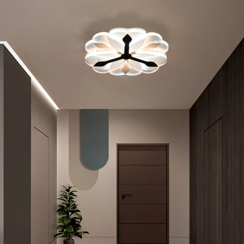 

Modern Minimalist LED Ceiling Lamp Bedroom Living Room Corridor Aisle Balcony Lamp Home Decoration Acrylic Glossy Lamp