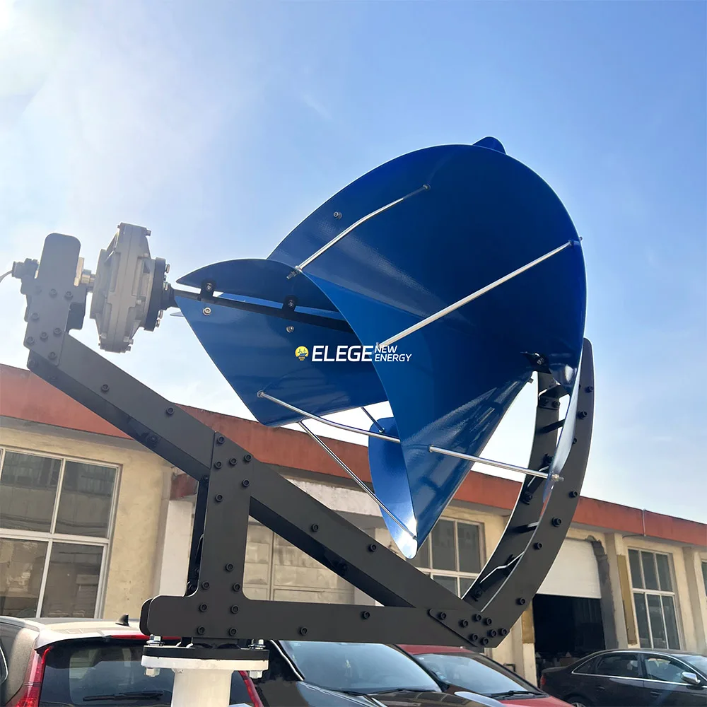 Rely-A1 아르키메데스 나선형 풍력 터빈 무료 전력 에너지 1.5KW 12v 24v 48v 풍차 Eolic 발전기 시스템 홈 농장 보트