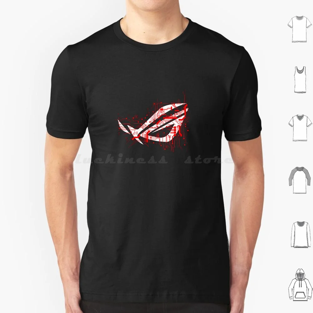 Asus Rog Gamer T Shirt 6Xl Cotton Cool Tee Asus Rog Asus Rog Gamer Gaming Game Pc Gamer Rtx Rtx 3080 Rtx 3090 Strix