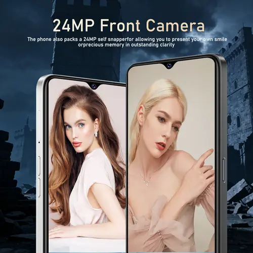 FUFFI M17 Pro Unlocked 4G Smartphone | 6.53" HD, 8+256GB, 4000mAh battery, 48MP Camera, Fast Charging, Face Recognition, Android | Daily Office & Gift - Image 5