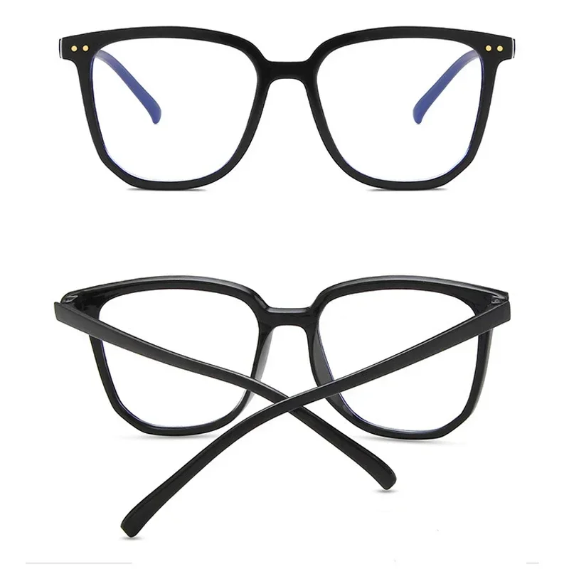 Women Anti Blue Light Myopia Glasses Men Computer Eyeglasses Vintage Optical Goggles Spectacles Diopter 0-1.0 1.5 2.0-2.5-4.0