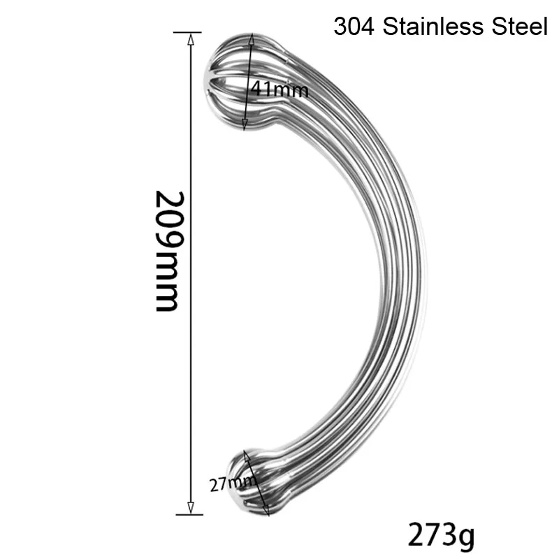 前立腺マッサージスティック,純粋なステンレス鋼のpスポット刺激装置