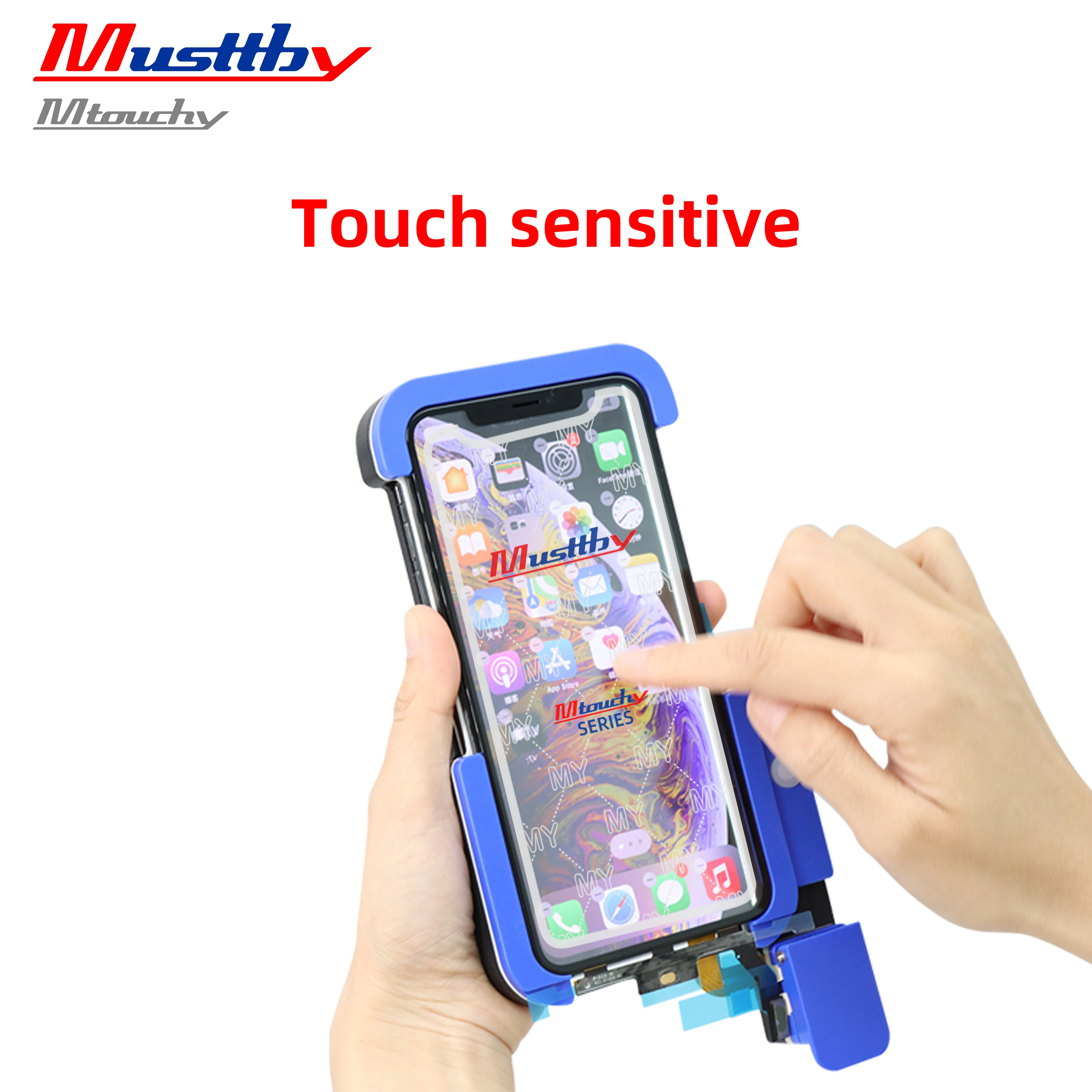 Musttby 10pcs 12 promax Touch Digitizer Replacement With OCA Without IC  For iPhone 11 12 13 pro promax mini LCD Screen Repair