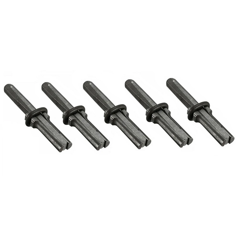 

5pcs Stone Splitter Metal Plug Wedges For Splitting Hard Stone Rock Granite Concrete 16*105mm High Hardness Hand Tool