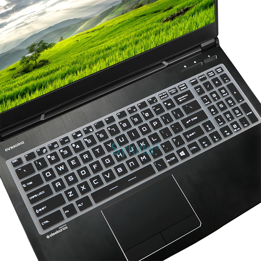 Фото Чехол для клавиатуры MSI GF65, тонкий, GF63, GF75, GF72, GF72VR, GF62, GF62VR, силиконовый защитный чехол, кожаный чехол, аксессуар для игрового ноутбука 17 №4