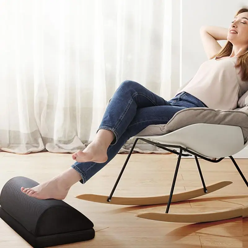  Foot Rest for Under Desk at Work, Adjustable Memory