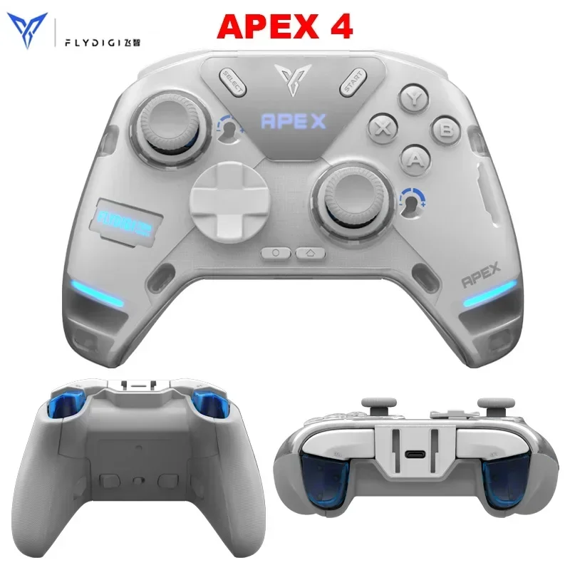 Оригинальный игровой контроллер Flydigi APEX 4, беспроводной геймпад, Элитная мощность, триггер, поддержка ПК, Palworld/Switch/Mobile/TV Box