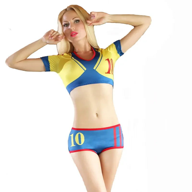 

S-2XL Hottie Football Baby Cheerleader Costume Competition Dance Uniform Athletic Cosplay Carnival Party Fancy Dress