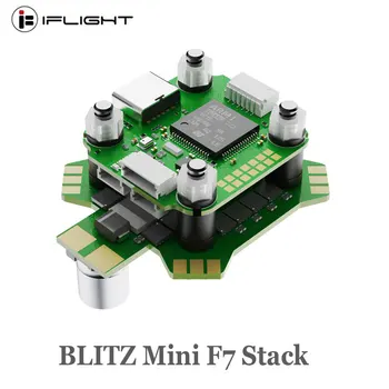iFlight BLITZ Mini F7 Stack with BLITZ Mini F7 V1.2 Flight Controller / BLITZ Mini E55 4-IN-1 2-6S ESC for FPV Racing Drone 1