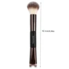 MAANGE Nose Contour U-Shaped Makeup Brush for Sculpting And Defining Double Head Foundation Highlighter Brush Nose Shadow Brush 6