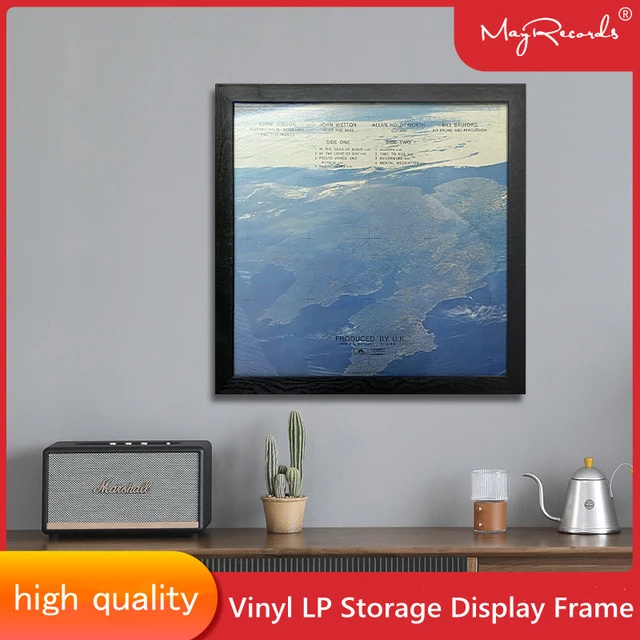 Nuovo Display con cornice per Album di dischi in vinile LP a 3 colori, cornice  per foto mensola per montaggio a parete LP 12in inserto per dischi cornice  per Poster Storage - AliExpress