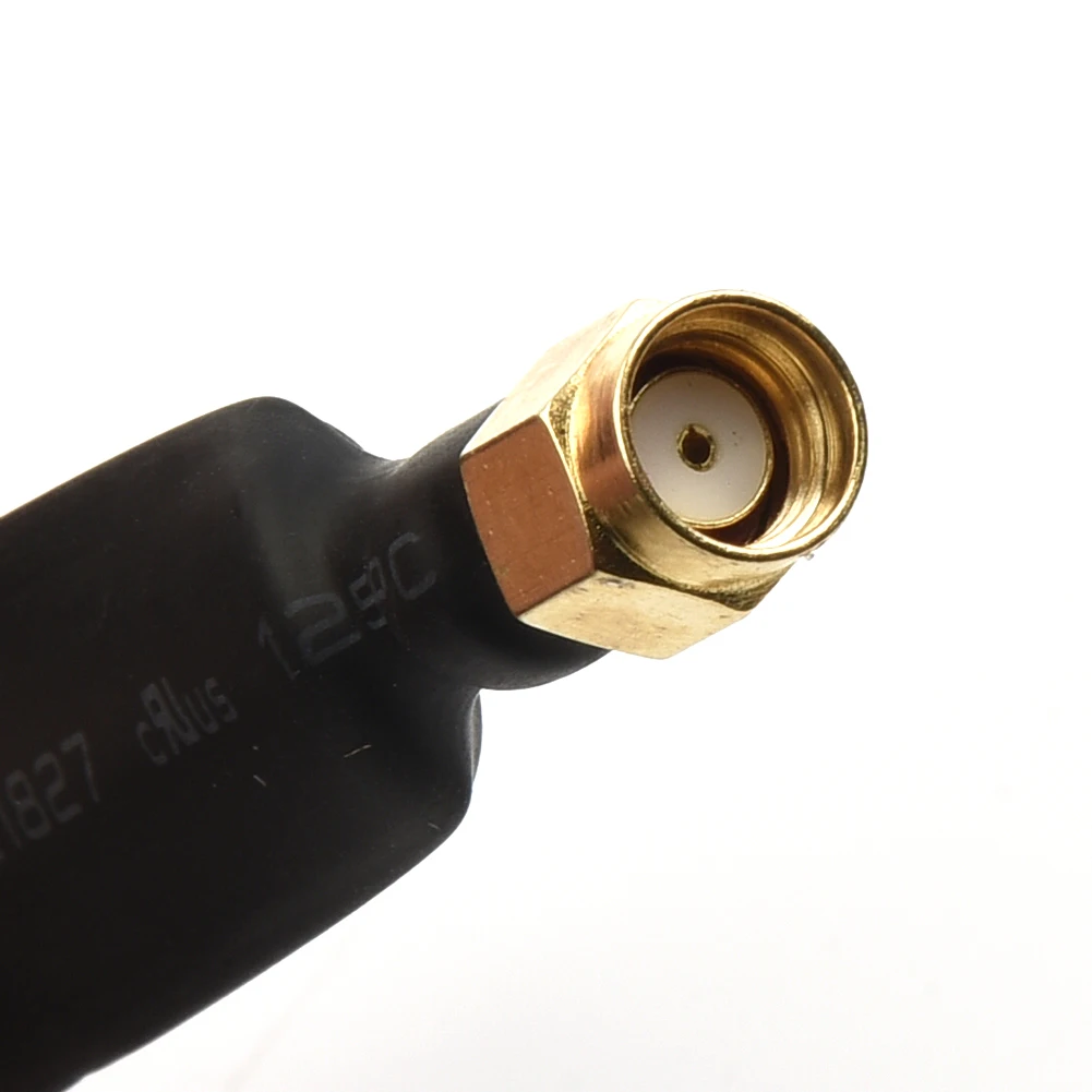 헬륨 핫스팟 채굴 안테나 LoRa 플랫 윈도우 문짝 피드 스루 동축 케이블, 80cm 초저손실 플랫 문짝 및 윈도우 테일 파이버
