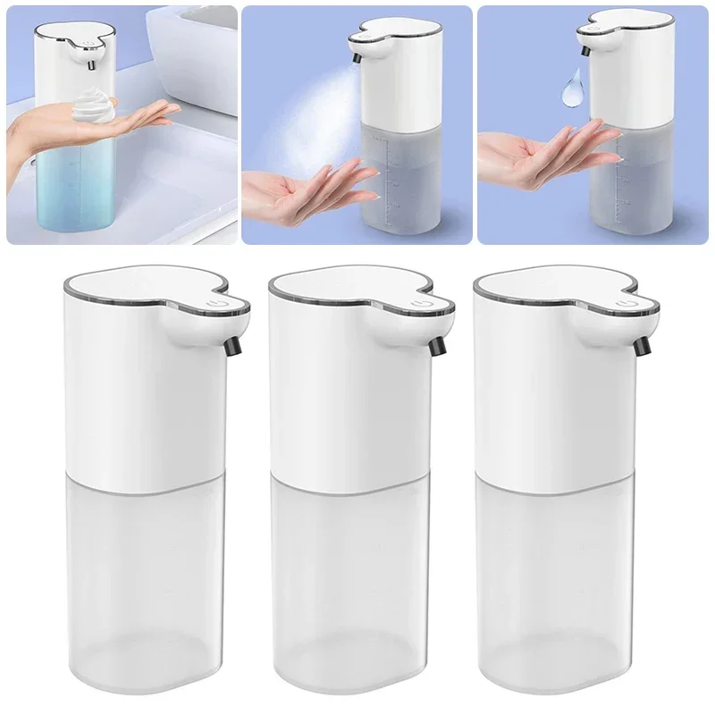 

Automatic Foam Soap Dispensers Bathroom Smart Washing Hand Machine With USB Charging Spray/Gel Soap Dispensers For Hand-Washer