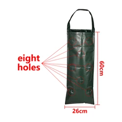 Vertical Hanging Strawberry Planting Bag for Indoor & Outdoor Gardens (8 hole)