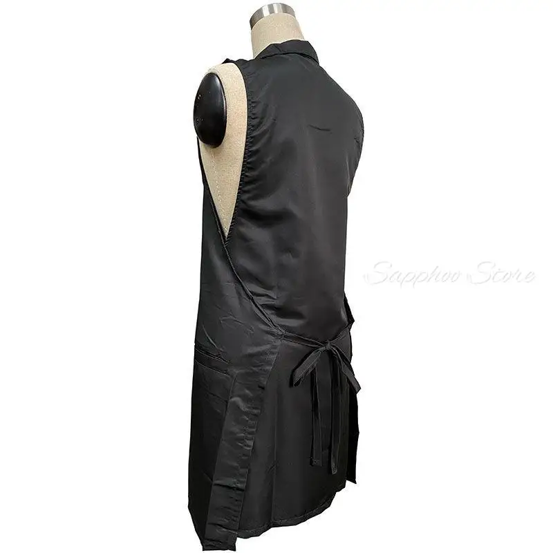 Salon Hairdressing Occupation Apron Suit-dress For Beautician Work Barbershop Pet Shop Flower Shop Beauty Salon Work Clothes 6