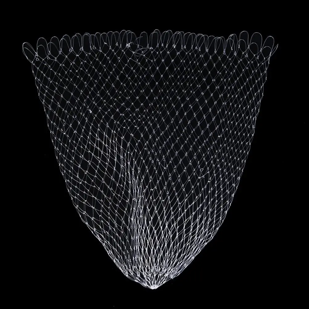 40/50CM Nylon Net Small Hole Diameter Portable Collapsible Fishing Net