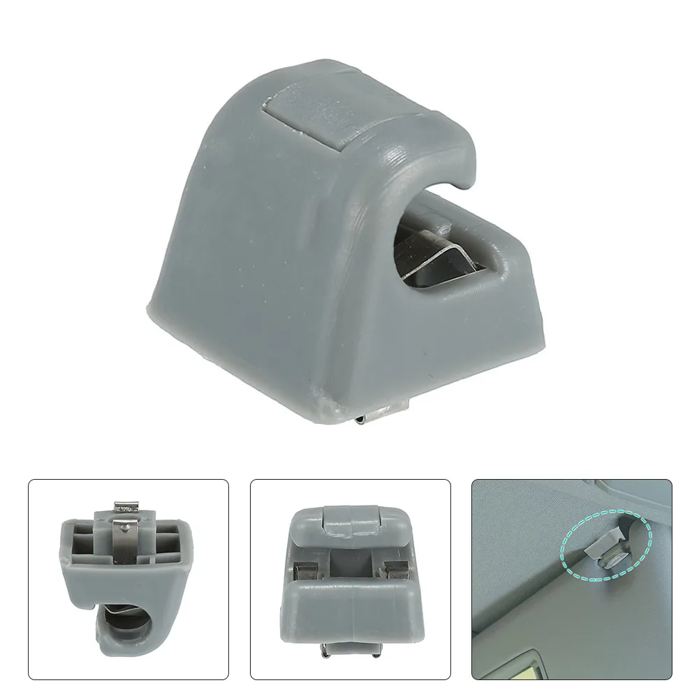 2 * Clip126-810-00-12-8412 Della Visiera Di Sun Dell'Automobile Per Mercedes-Benz W123 W124 2 Pcs Usato Per Riparare La Visiera Di Sun Sulla Visiera D