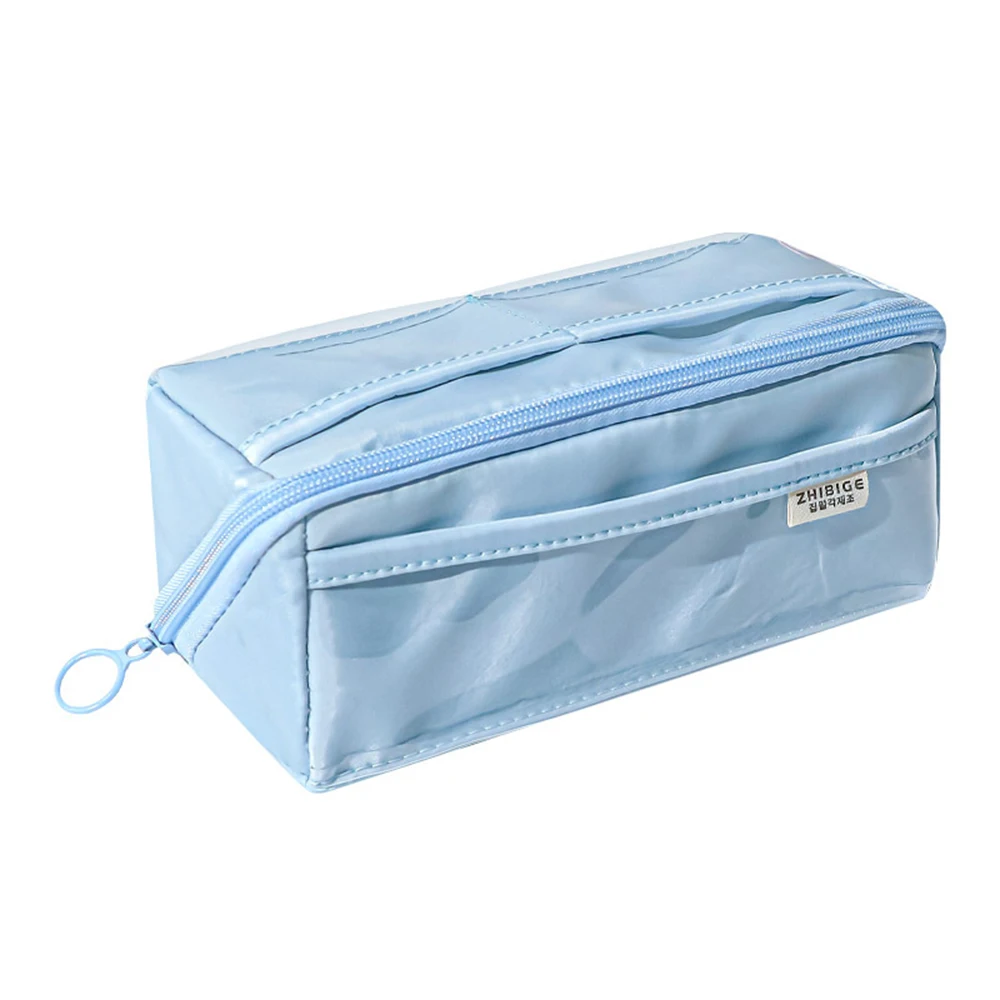 Pencil Case 10-tier High-capacity Transparent Pen Bag Beautiful Appearance Multi-functional Pencil Case Children No Sticker