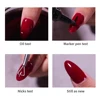 Vendeeni 15ml Diamond Top Coat For Gel Nail Polish Reinforce Long Lasting UV Soak Off Gel Varnish High Light Nail Art Primer Gel 4