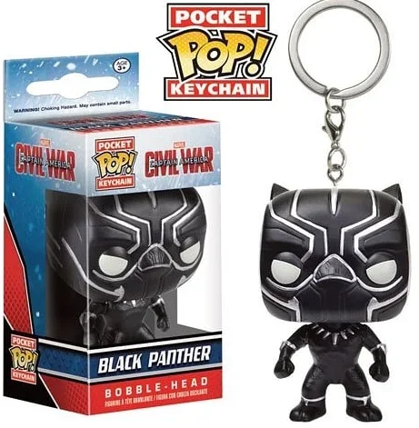 thumbnail image 1 of Llavero Funko POP Endgame Capitán Venom Deadpool Iron man Llavero Figuras de acción Juguetes para niños Regalo de Navidad, 1 of 5