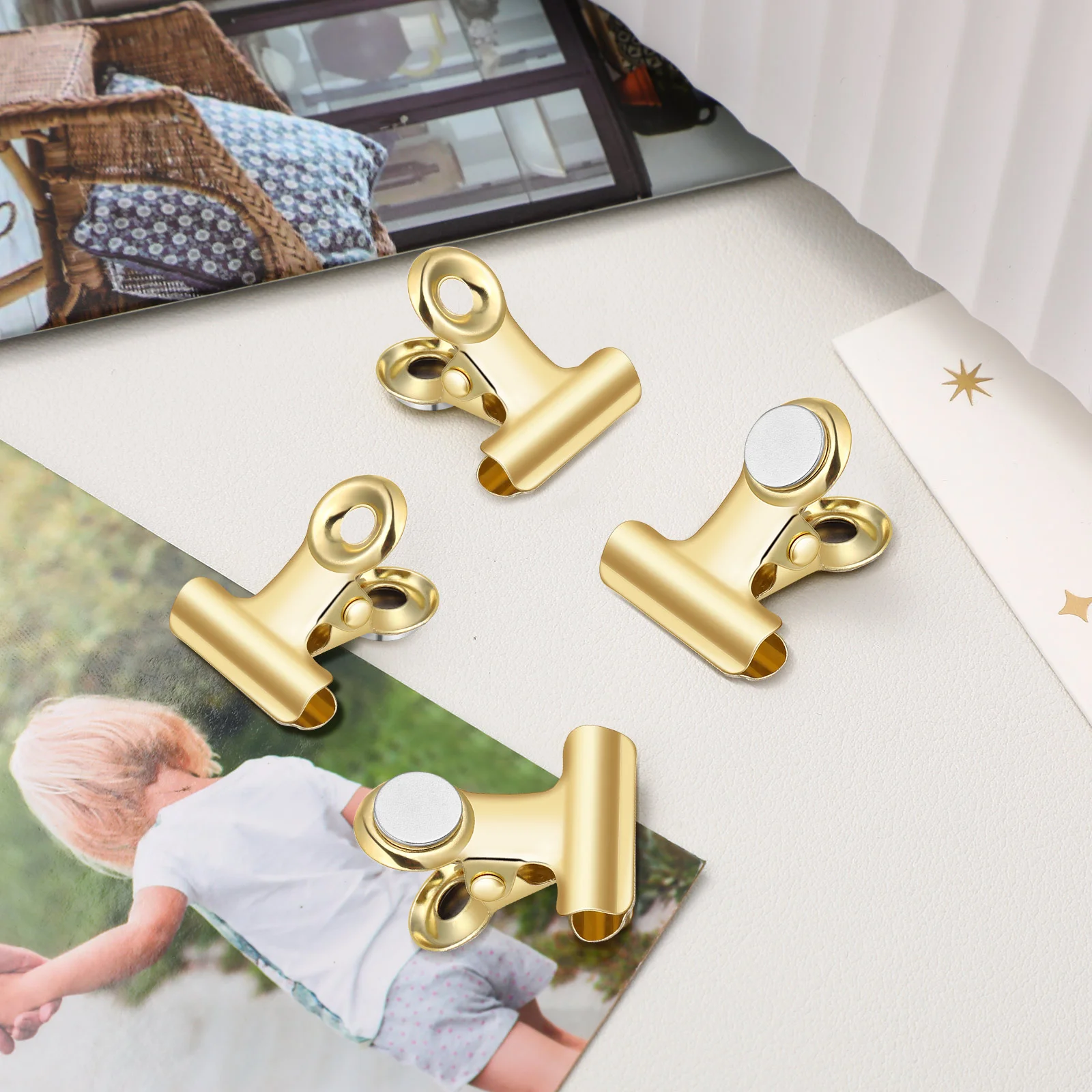 

Home Practical Kitchen Fridge Magnet Clips Magnetic Clips for Refrigerator Refrigerator Magnet Clips